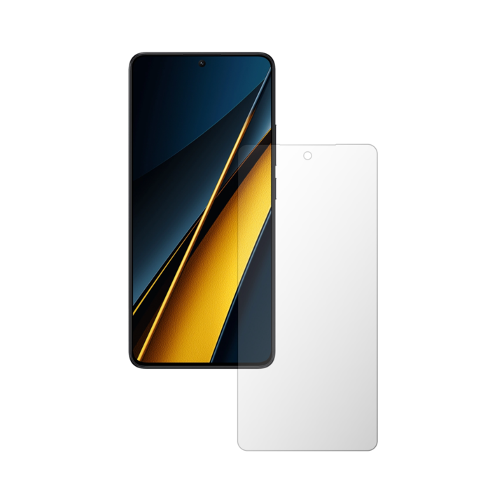 ISkinz önregeneráló képernyővédő fólia Xiaomi Poco X6 Pro készülékhez – tokbarát, láthatatlan Skinz UHD, ultra-tiszta szilikon teljes lefedéssel, tapadó és rugalmas