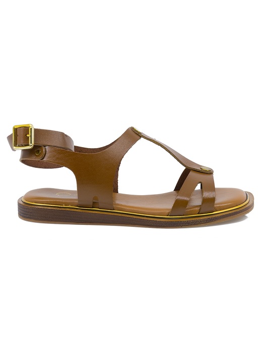 Sandale dama, Caspian, Cas-H304, casual, Coniac