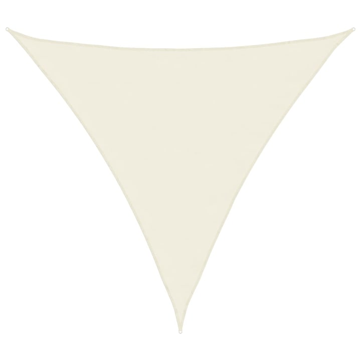 VidaXL krémszínű 100% poliészter oxford szövet napvitorla 2 x 2 x 2 m 0.41 kg
