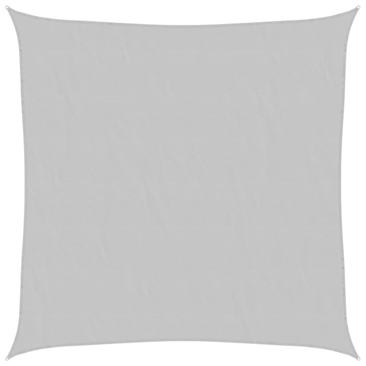 VidaXL világosszürke 100% poliészter oxford szövet napvitorla 2, 5x2, 5m 1.16 kg