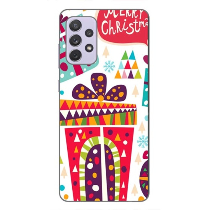 Husa compatibila cu Samsung Galaxy A72 si A72 5G Silicon Gel Tpu Model Craciun Christmas Gift