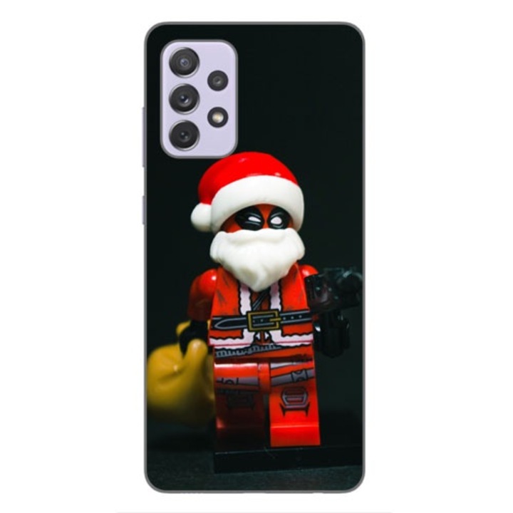 Husa compatibila cu Samsung Galaxy A72 si A72 5G Silicon Gel Tpu Model Craciun Deadpool Lego Santa Claus