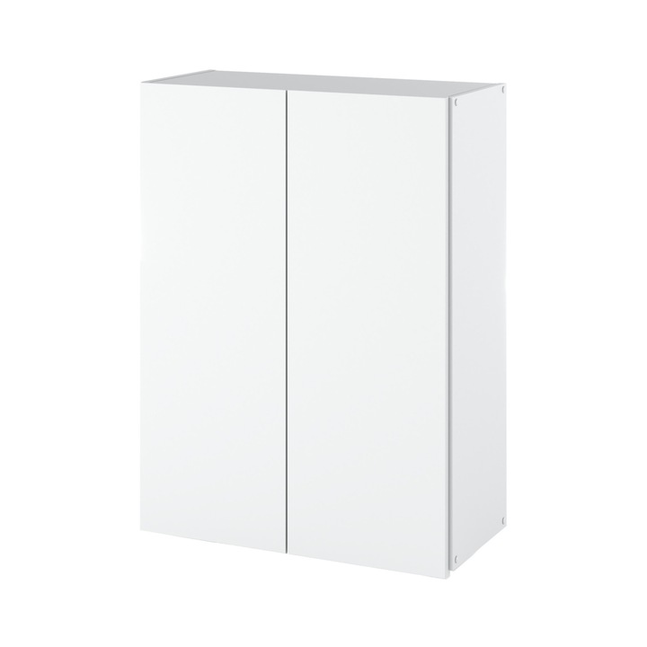 Mobilier De Baie, Dulap de perete 60cm, Alb Mat