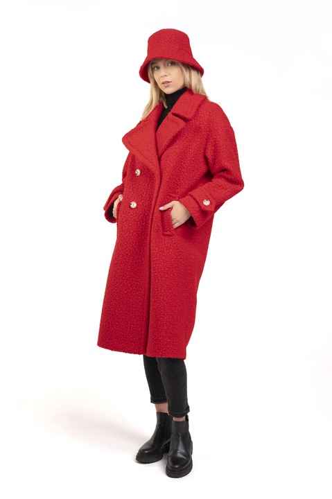 Palton Amsterdam - Roșu