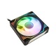 Вентилатор Kolink Umbra X 120mm ARGB High Performance PWM, Черен
