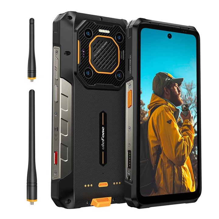 Okostelefon Ulefone Armor 26 Ultra WT 6,78" 512GB/12GB 200MP 15600mAh fekete