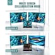 Хъб адаптер Multiport 13 в 1 DAMAIU, HDMI 4K, VGA, LAN RJ45 Ethernet, USB 3.0, USB 2.0, Type C Data Port, PD Port 100W, TF SD Card Reader, Jack Audio, Multi Screen mode, Docking Station for Laptop, MacBook Air/Pro, Chromebook, таблет, смартфон, сив