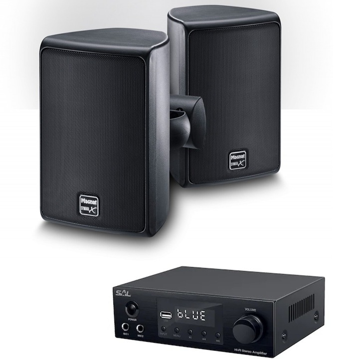 Magnat Symbol X130 високоговорител аудио система с BT-FM-USB стерео Aplituner