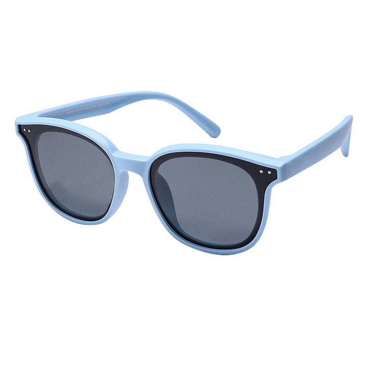 Ochelari de soare copii YISYNIM, polarizati, protectie UV400, 12x5cm, albastru