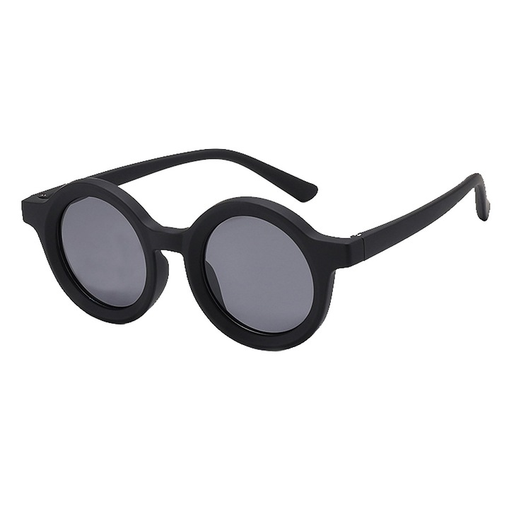 Ochelari de soare copii Yisynim, polarizati, protectie UV400, 12.7x4.8cm, negru