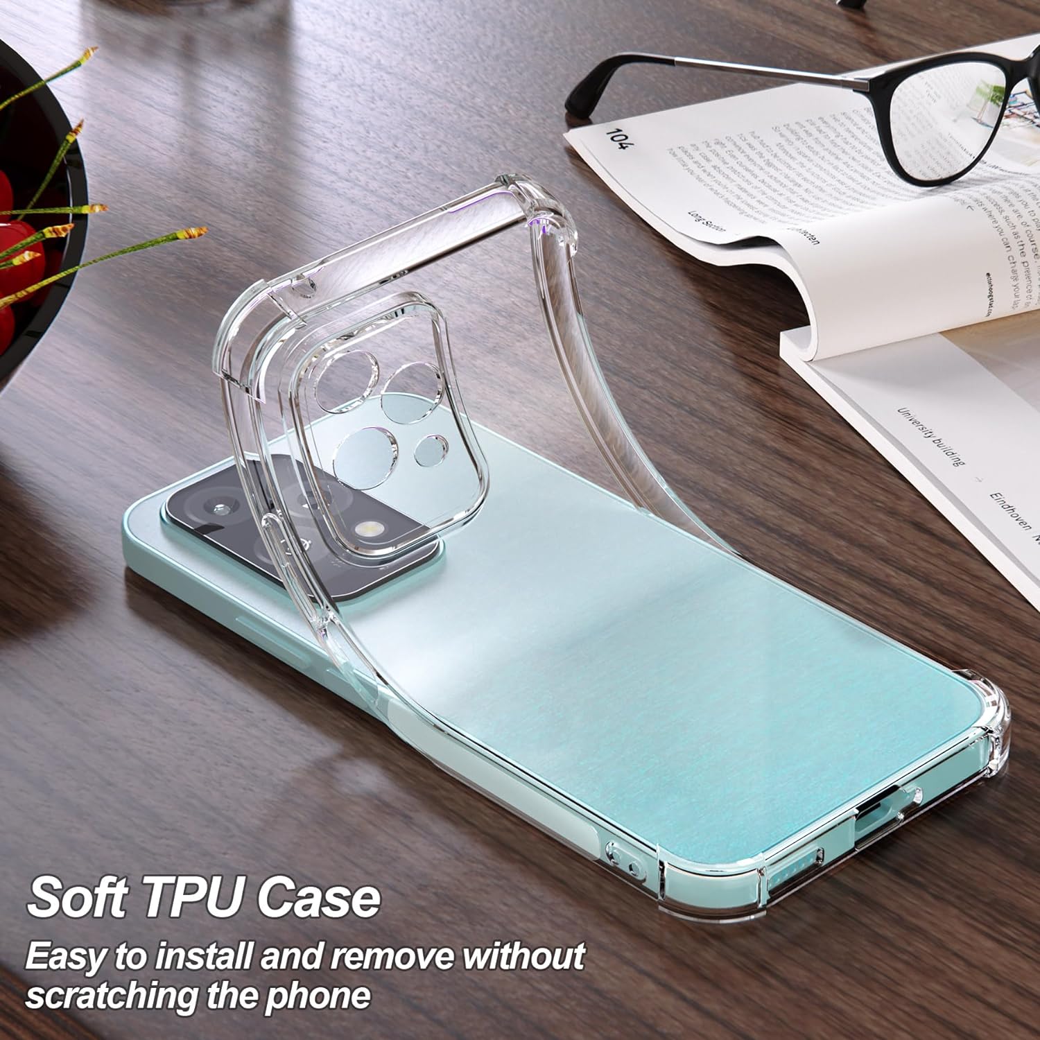 Husa pentru Honor 200 Lite Slim Anti-Shock 1.5mm reinforced corners Transparent
