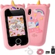 Camera Foto-Video Digitala Pentru Copii, MOSMAOO®, Camera Selfie, Ecran 2.4 Inch, Foto-Video, Jocuri, Muzica, Baterie 800 mAh, Card SD 32Gb inclus, Roz