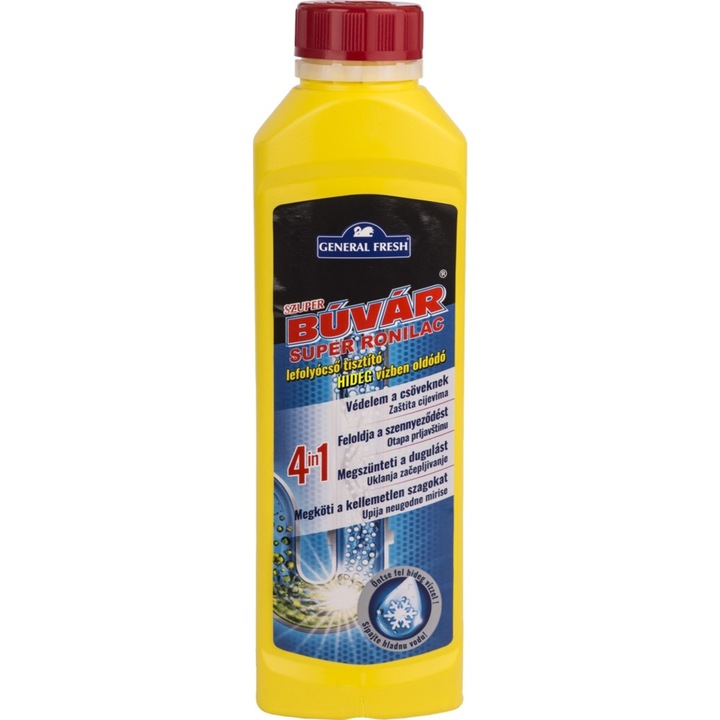 Granule pentru curatarea canalizarii 500 g Super Diver