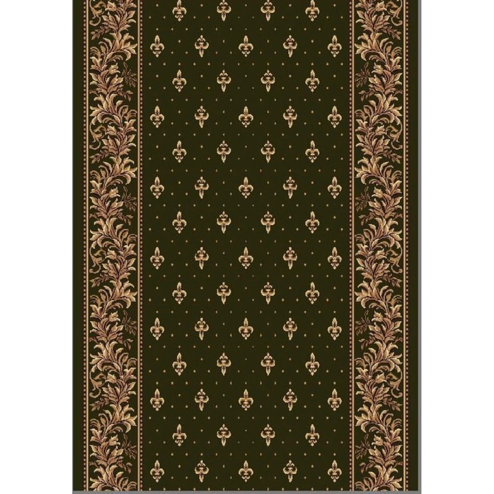 Traversa Bisericeasca, Home Vista, Lotos 15033, Verde, 80x200 cm