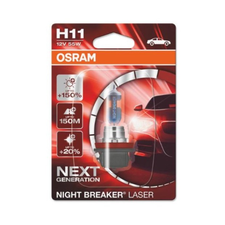 Bec H11 12V 55W PGJ 19-2 OSRAM