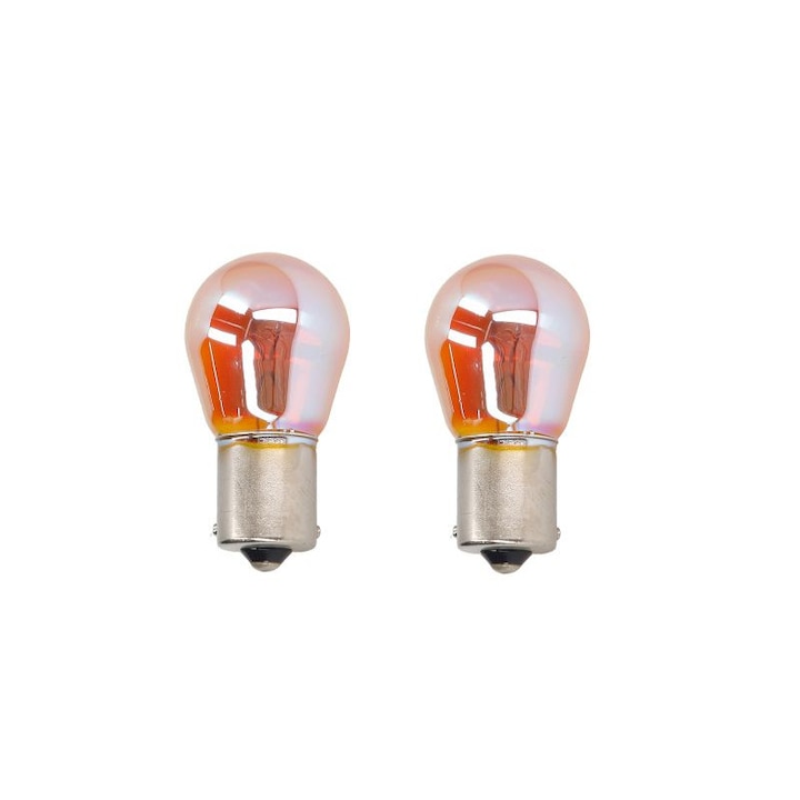 Set 2 bucati bec PY21W 12V 21W OSRAM