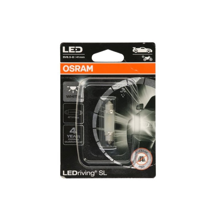 Bec C5W 12V 0, 5W SV8, 5-8 OSRAM