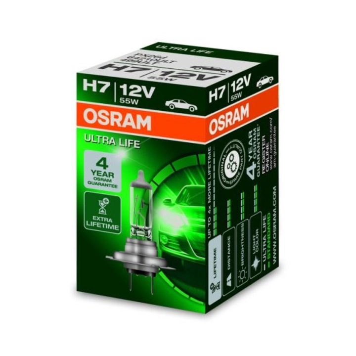 Bec H7 12V, 55W PX26D OSRAM