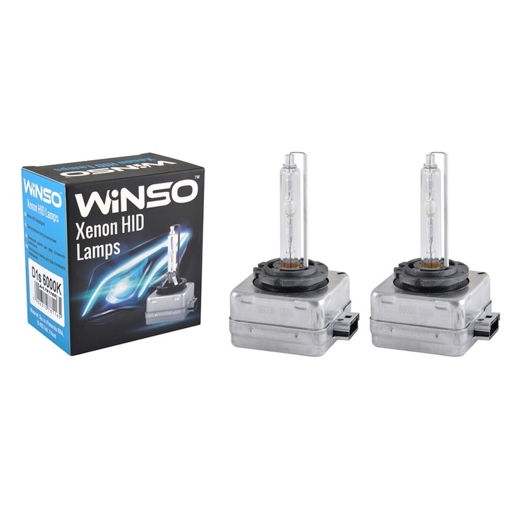 Bec Xenon Winso D1S 6000K, 85V, 35W PK32d-2 Set 2 buc