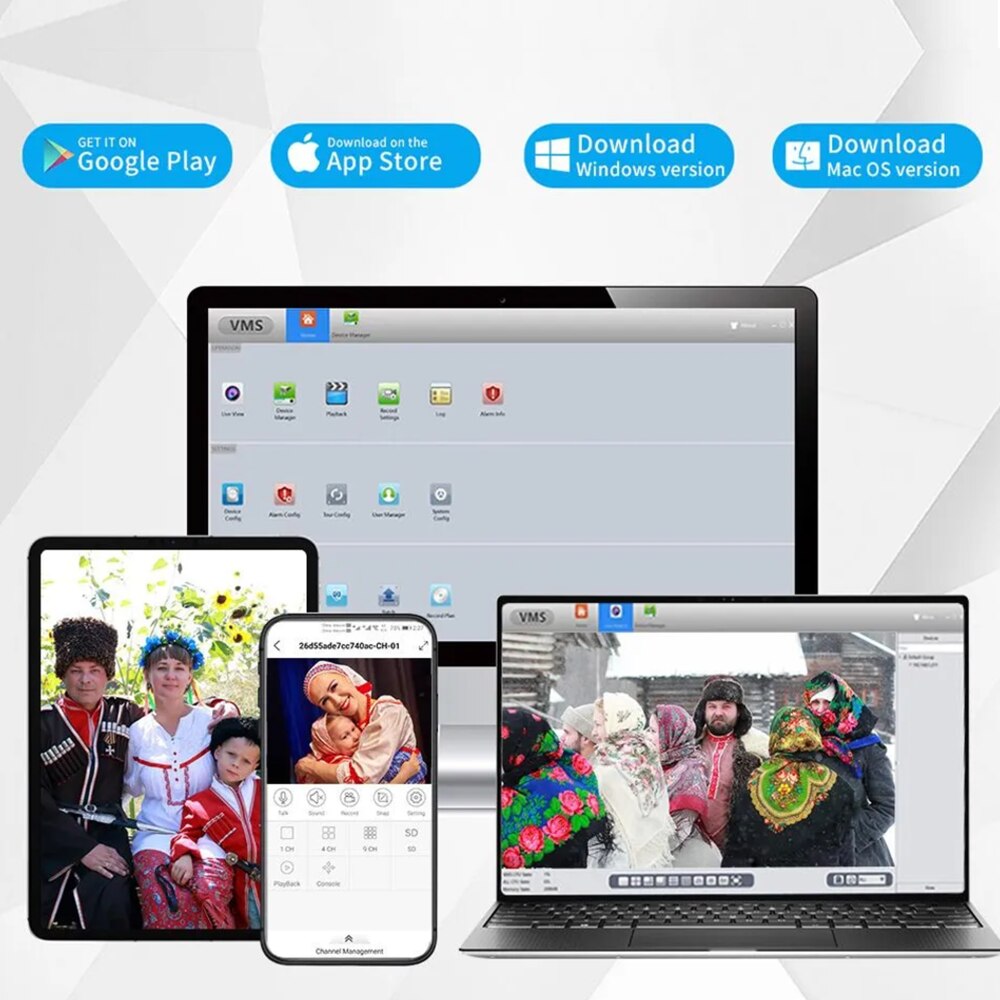 Kit Supraveghere Video, EXPGlobal，4 Camere 5MP Full Color, Viziune ...