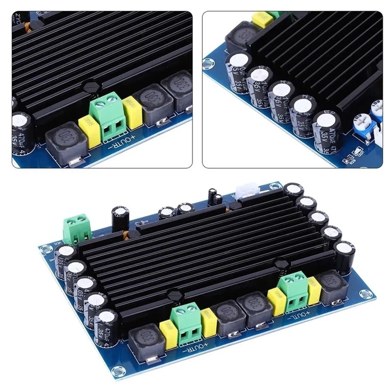 Loufy TPA3116D2 TPA3116 Scheda Amplificatore di Potenza Audio Digitale Ad Alta Potenza Stereo un Doppio Canale 2X120W Amplificatore Modulo DIY XH-M543