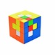 Cub magic, tip puzzle, cu forme multiple, plastic