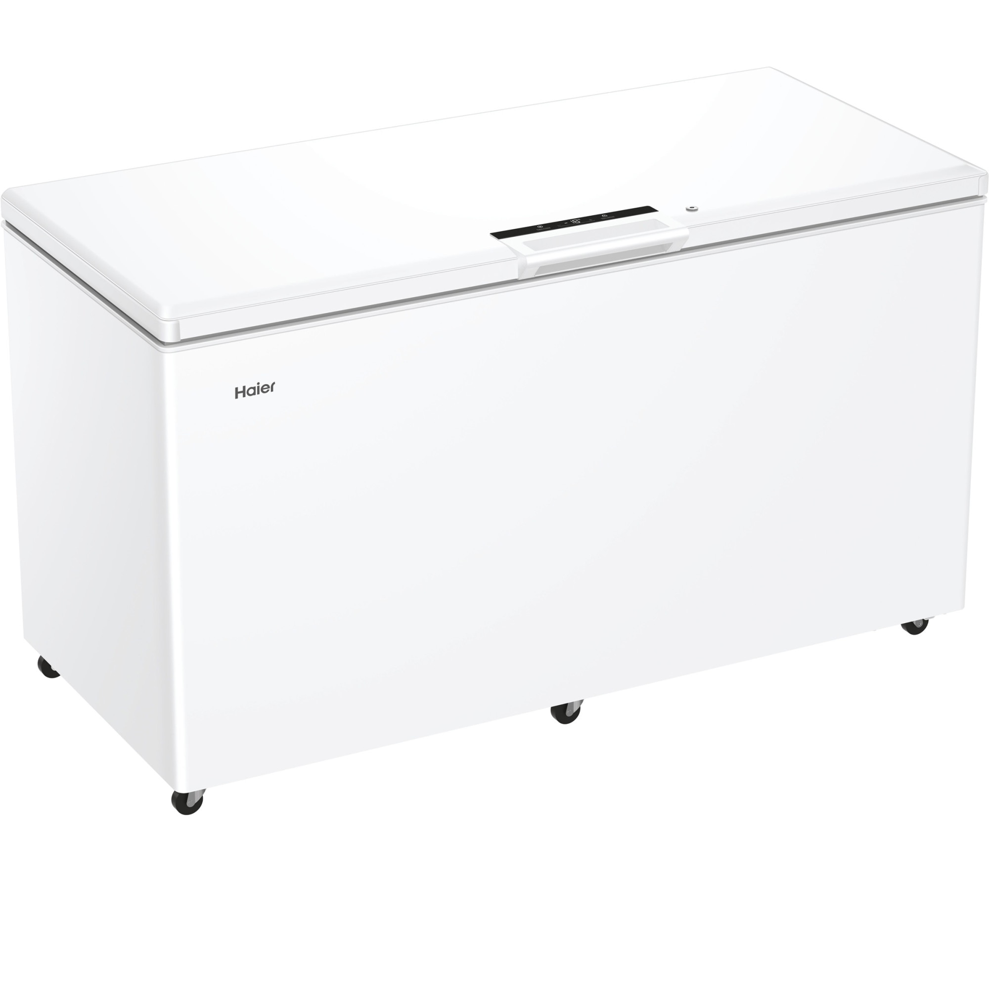Lada frigorifica Haier HCE520E, 508 l, Low Frost, Super Freezing, Display, Clasa E, Alb