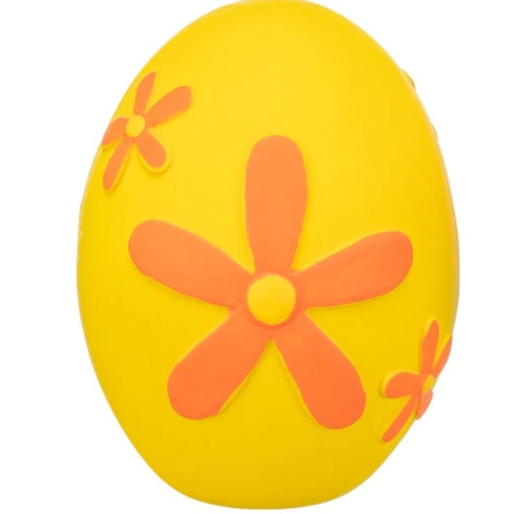 Jucarie Pentru Caini, Trixie, Ou De Paste, Latex, 8 cm, 9935263