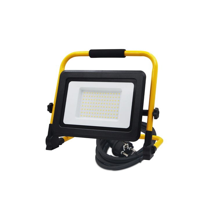 Proiector cu led wl 100w, 6500k, portabila