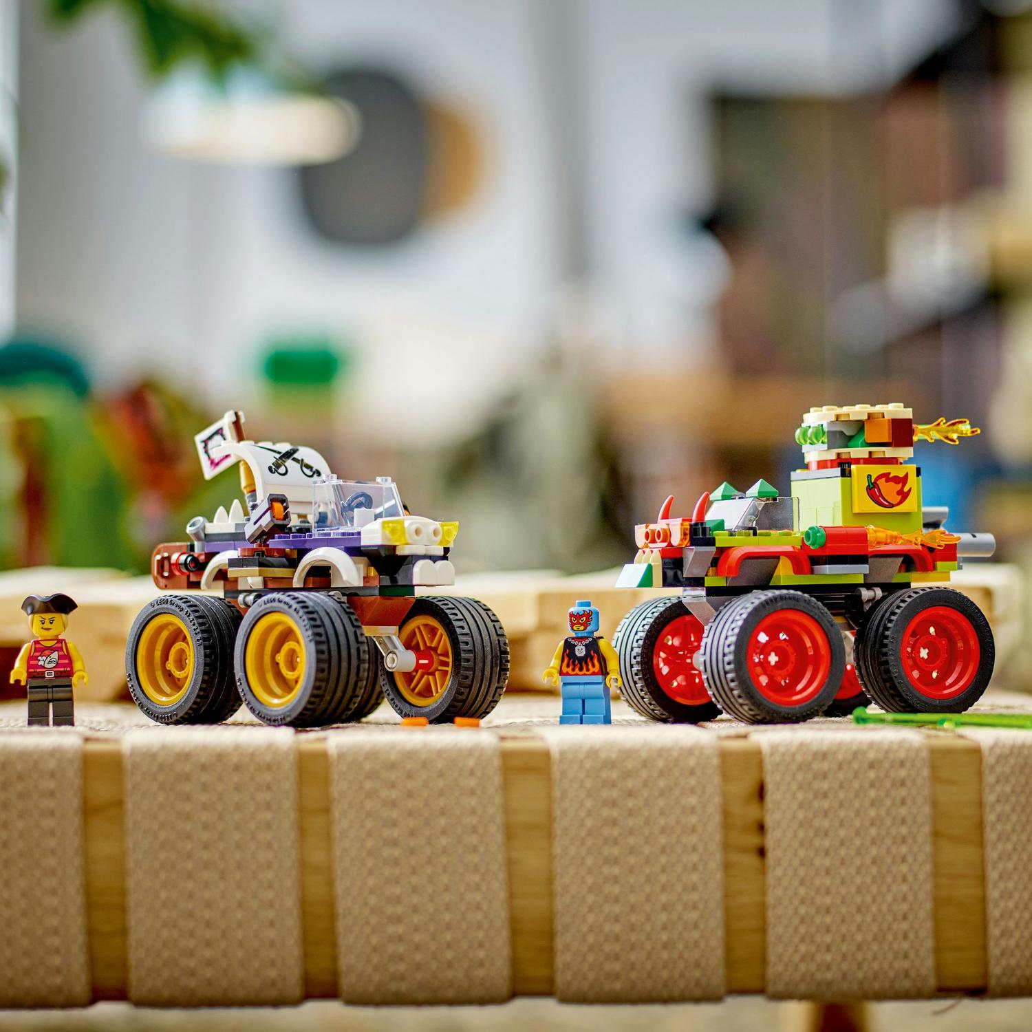LEGO® CITY - Cursa cu monster truck-uri 60397, 301 piese - eMAG.ro