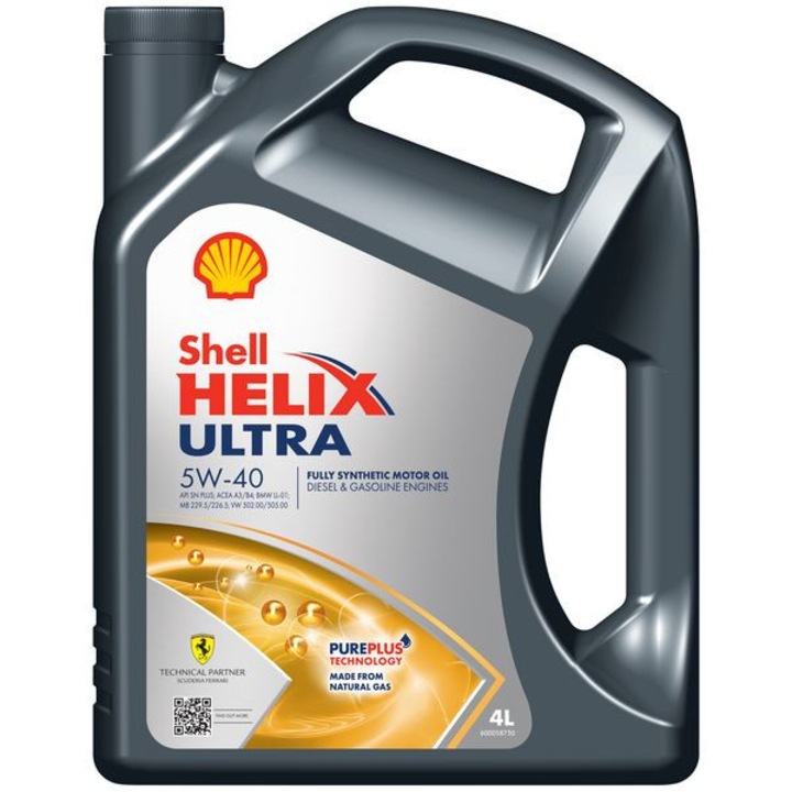 Ulei de motor Shell Helix Ultra 5W40 ACEA A3/B3/B4 4L