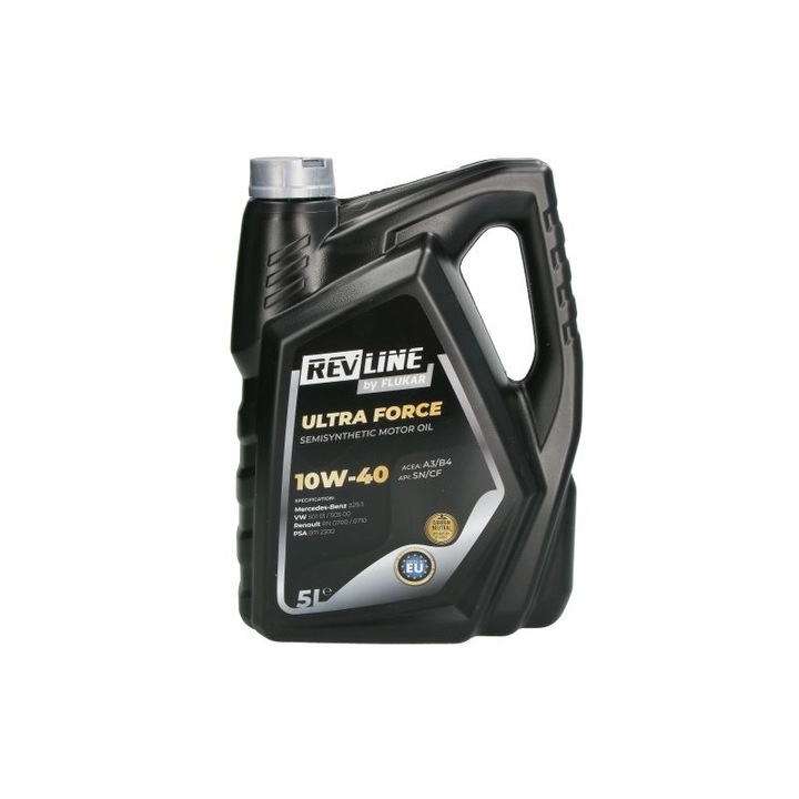 Ulei de motor Revline Ultra Force 10W40 ACEA A3, B3, B4 5L