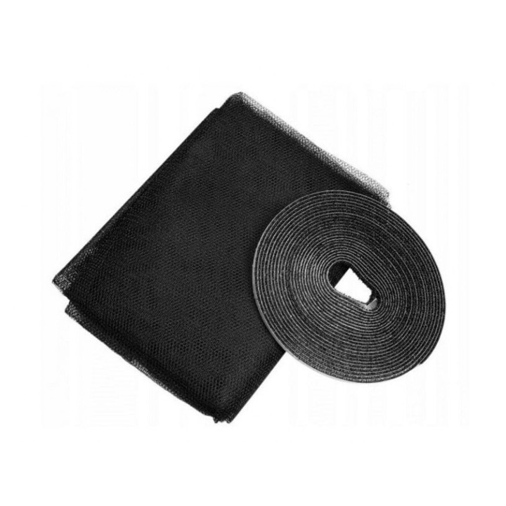 Plasa de tantari PrzydaSie.pl, poliester, negru, 130x150cm