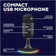 Microfon Gaming Trust GXT234P YUNIX, USB, Iluminare RGB, Cardioid, microphone mute, lights on/off, Negru