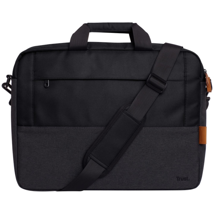 Geanta Laptop 16", Trust LISBOA, Negru