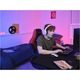 Trust GXT415P ZIROX vezetékes gaming fejhallgató, 50mm meghajtók, összecsukható mikrofon, PC, PS4/PS5/Xbox kompatibilis, 2m kábel, fehér