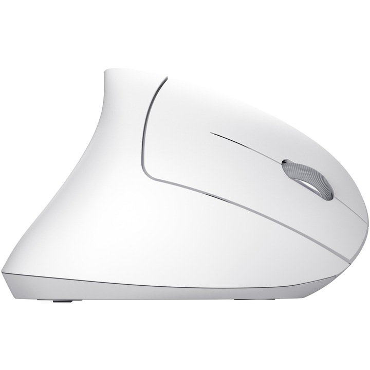 Mouse Wireless Trust VERTO, 800/1200/1600 DPI, cablu 1.5 m, Alb