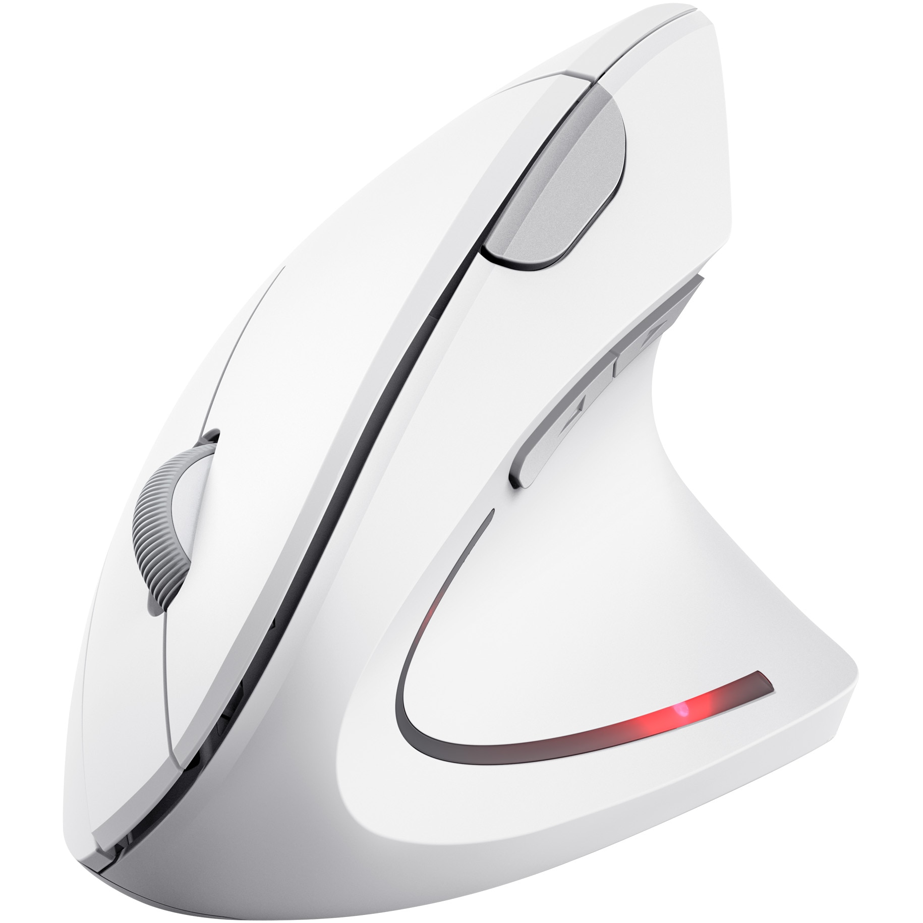 Mouse Wireless Trust VERTO, 800/1200/1600 DPI, cablu 1.5 m, Alb