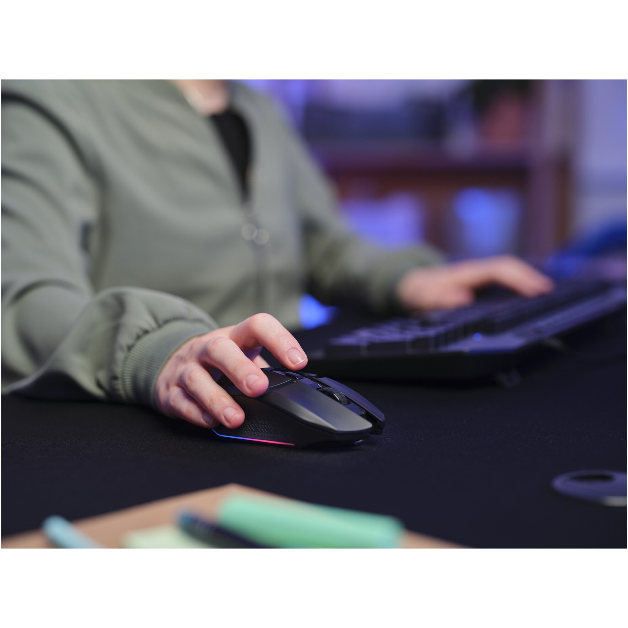Mouse gaming wireless reincarcabil Trust Gaming GXT 110 Felox, timp de ...