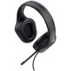 Trust GXT415P ZIROX vezetékes gaming fejhallgató, 50mm meghajtók, Összecsukható mikrofon, PC, PS4/PS5/Xbox kompatibilis, 2m kábel, Fekete