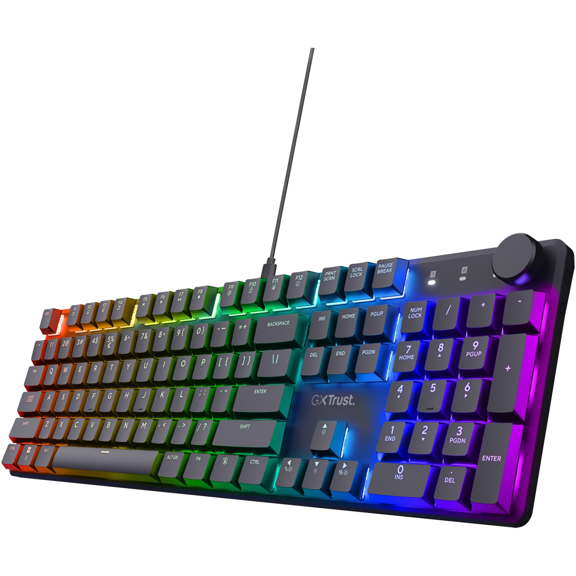 【Rick】 Futra / MS-800Q AlderCTM Tastatura Gaming Mecanica Trust GXT866 TORIX,full RGB