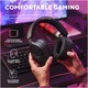 Trust GXT489 FAYZO Gaming fejhallgató, vezetékes, PC, PS5, PS4, Xbox Series X|S, Switch, Mobile kompatibilis, Mikrofon, Zajszűrő, Fekete