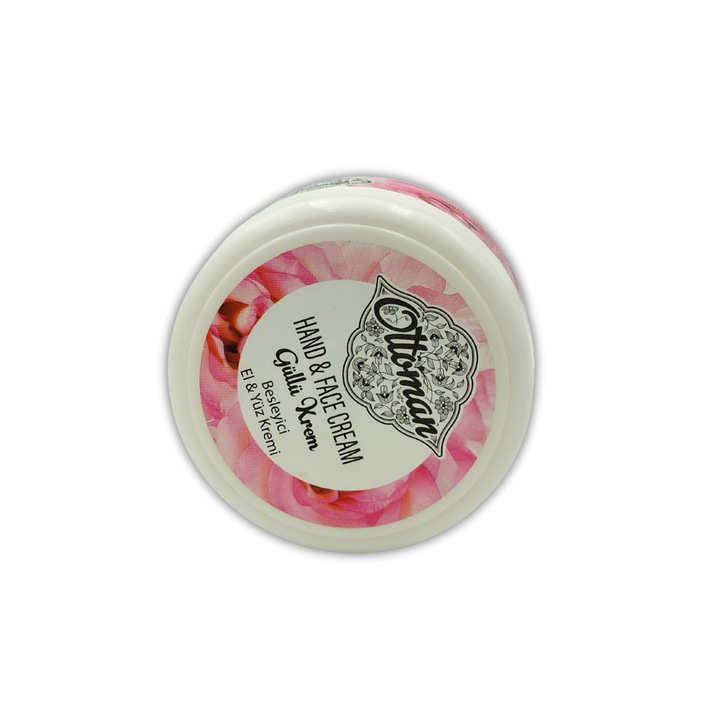 Kéz- és arckrém oszmán rózsákkal 100 ml