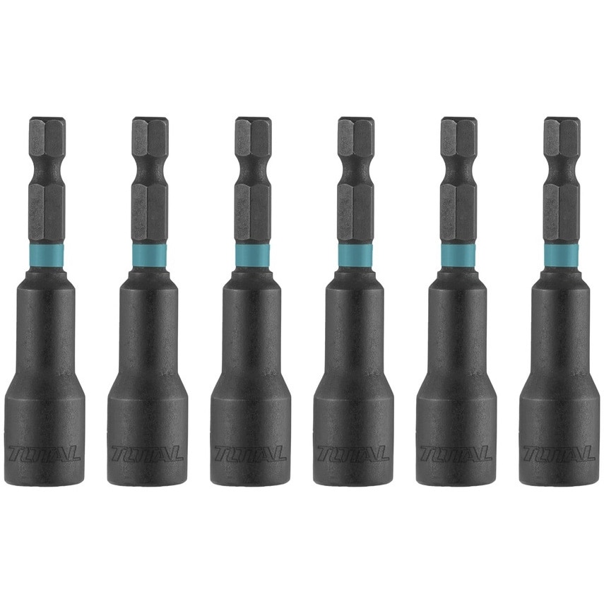 Set 6 chei 1/4" hex Total TAC2765061, 65mm