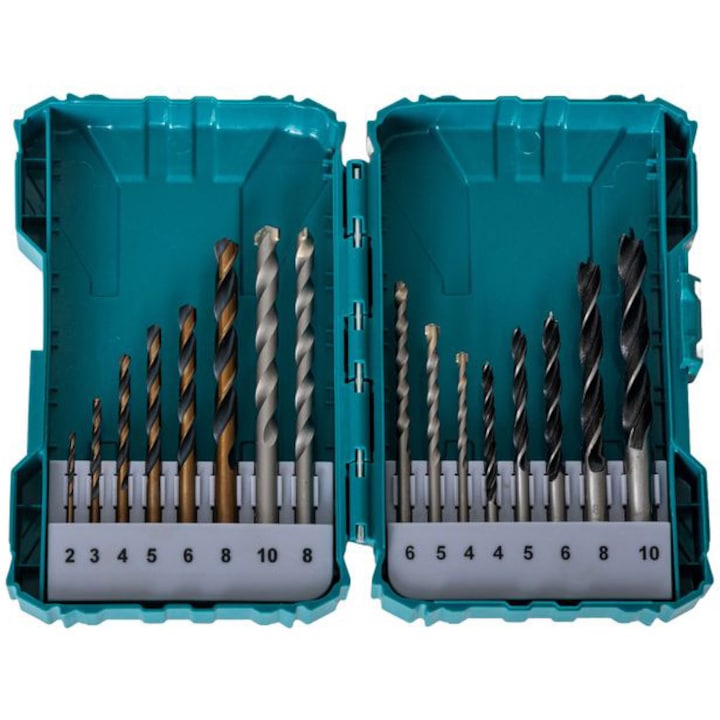 Set 16 burghie pentru metal/beton/lemn Total TACSDL11601