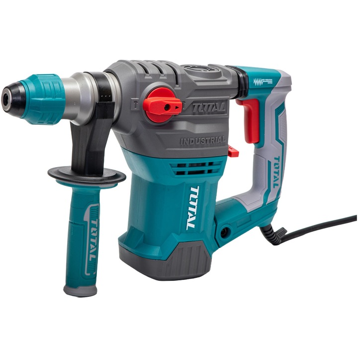 Електрически перфоратор Total, SDS+, 1500 W, Куфар