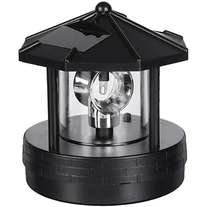 Фенер Tovbmup, соларен, въртящ се, градинско осветление, LED, външно