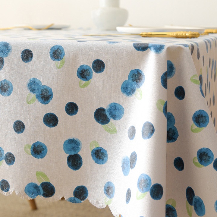 Jormftte terítő 60x120cm, PVC, virágok, vízálló, beltéri és kültéri