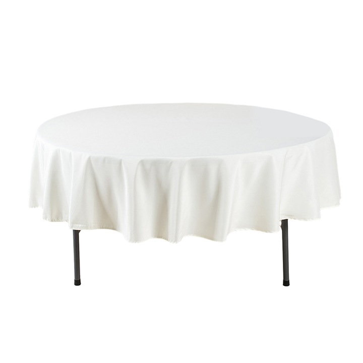 Jormftte kerek asztalterítő, vízálló, 152x152cm, többszínű