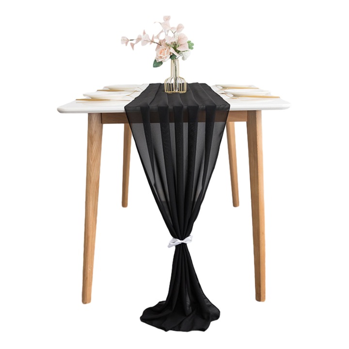 Esküvői parti asztali futó, legénybúcsú, születésnapi torta dekoráció, 72cm * 305cm / 200g